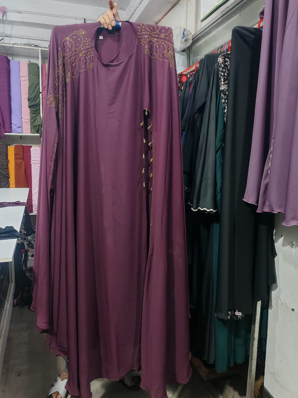 🌸✨ প্রিমিয়াম পাকিস্তানি আমব্রেলা বোরকা ✨🌸